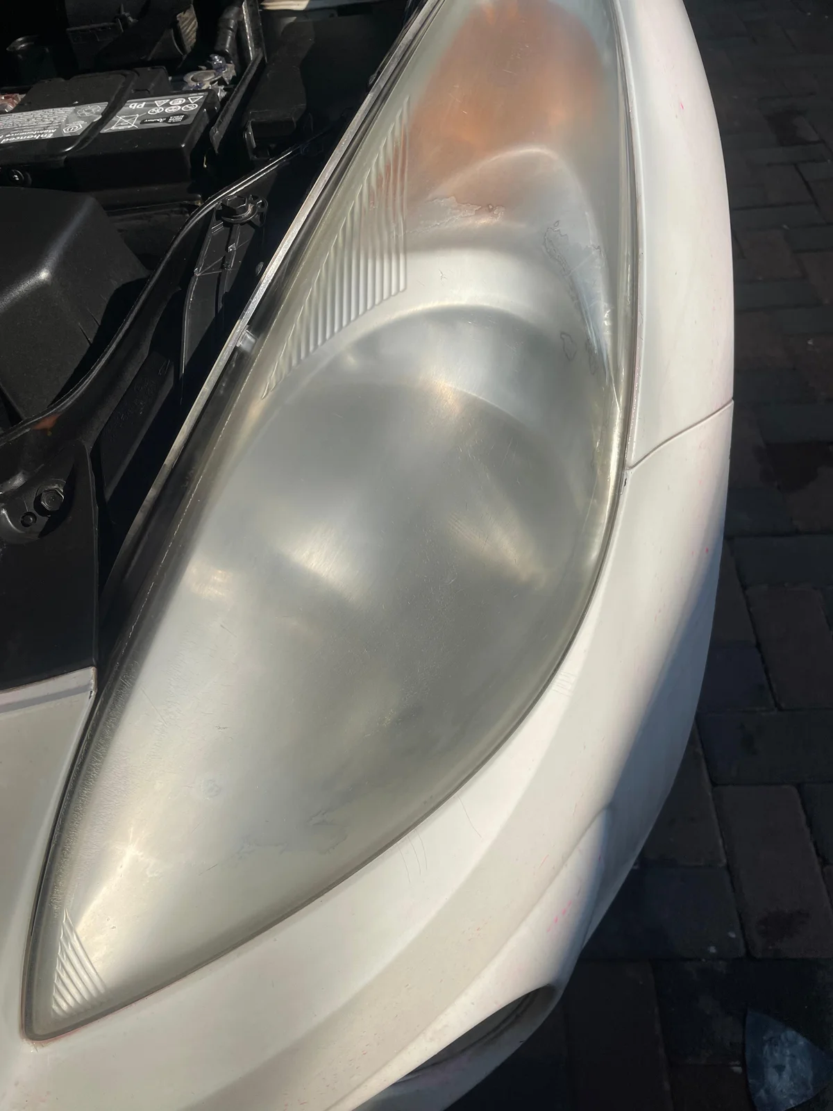 Headlight Restoration — WET SANDING