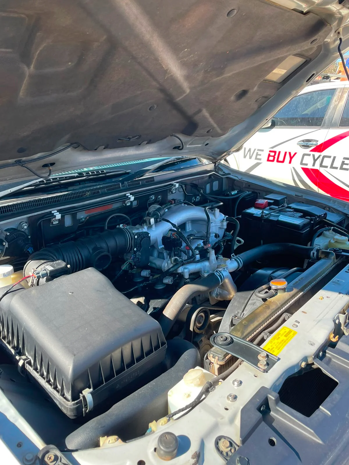 Engine Bay — DEGREASING
